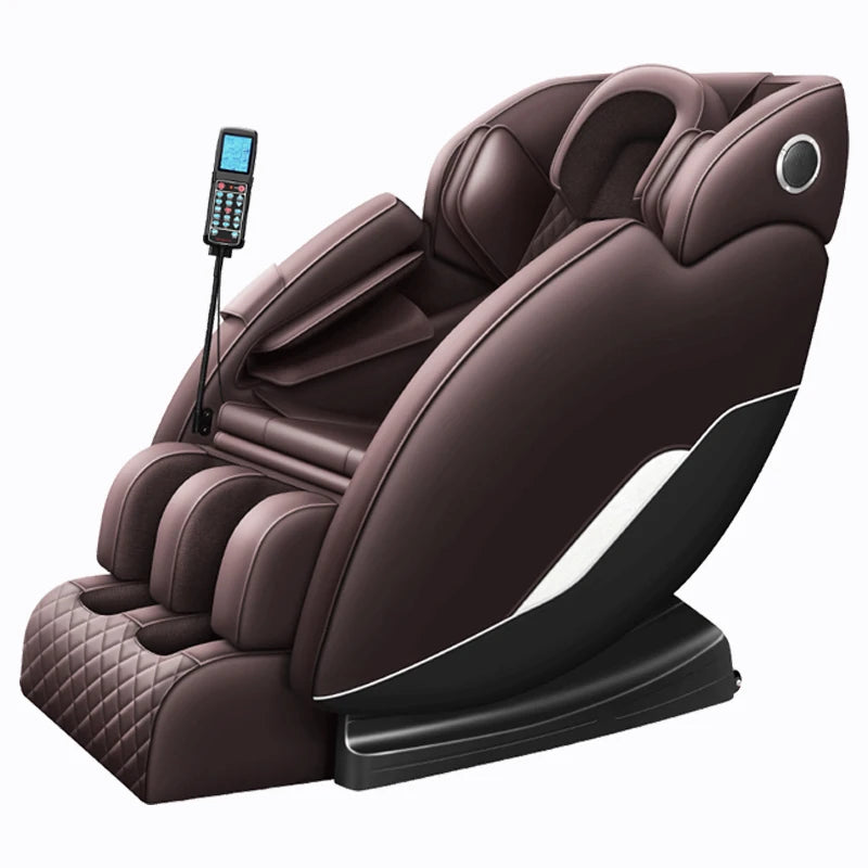 ZEN 37 - 4D Full Body Massage Chair, Zero Gravity Recliner with Airbags Heater and Foot Rollers