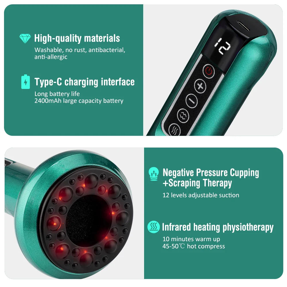 SlimPulse GuaSha® – Infrared Vacuum Body Massager