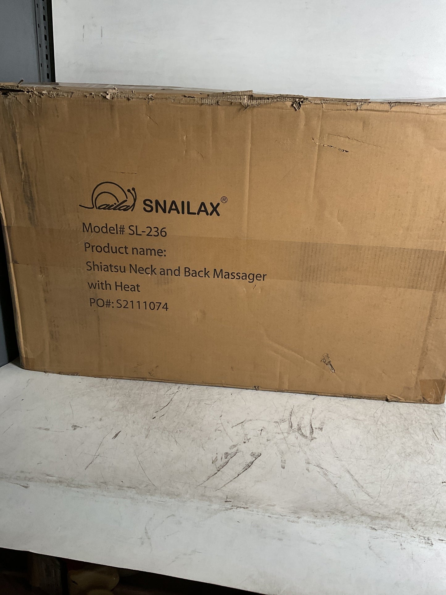 Snailax shiatsu Neck & Back Massager with Heat